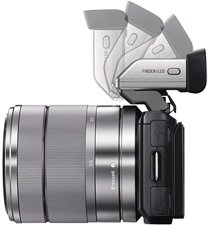 Sony Alpha NEX-5N Viewfinder image 2