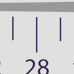 Strong detail to ~2,850 lines vertical ACR converted RAW