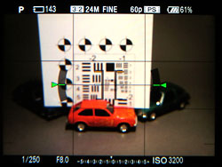 Manual-focus assist . The NEX-7 is a great camera to use with manual-focus lenses. Besides the