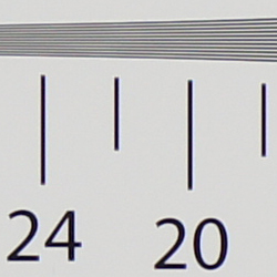 Strong detail to 2,000 lines vertical Camera JPEG