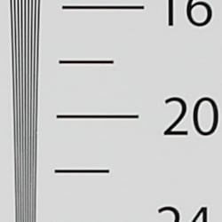 Strong detail to 1,800 lines horizontal Camera JPEG