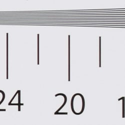 Strong detail to 2,000 lines vertical ACR processed SRW