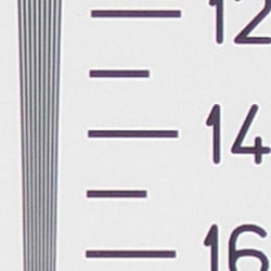 Strong detail to 1,400 lines horizontal