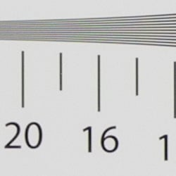 In-camera JPEG: Strong detail to 1,600 lines vertical