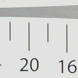 Strong detail to ~1,900 lines vertical Camera JPEG