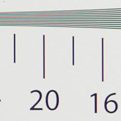 Strong detail to ~1,900 lines vertical ACR processed DNG