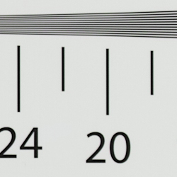 Strong detail to ~2,200 lines vertical Camera JPEG