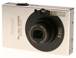 Canon PowerShot SD1000 Overview image 1