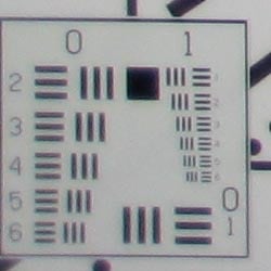 Wide: Soft in the corners (lower left).