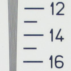 Strong detail to 1,250 lines horizontal