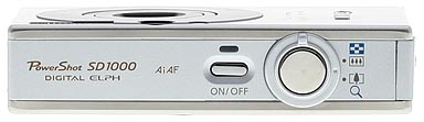 Canon PowerShot SD1000 Design image 4