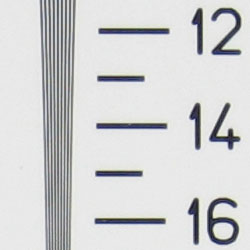 Strong detail to 1,250 lines horizontal