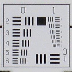 Tele: sharp at the center.