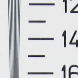 Strong detail to 1,400 lines horizontal