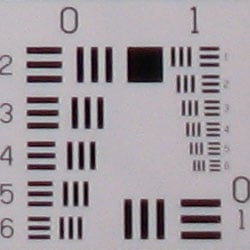 Tele: Nearly equal in the lower right corner.