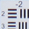 35x : Sharp at center