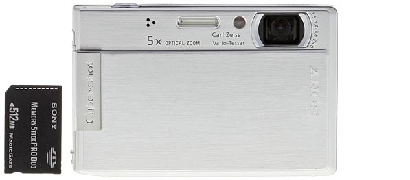 Sony Cyber-shot DSC-T100 Design image 1
