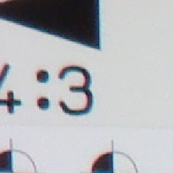 Tele: almost none, top left @200%