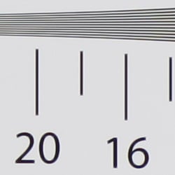 Strong detail to 1,900 lines vertical Camera JPEG