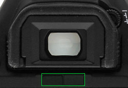 Rebel T2i (EOS 550D) Viewfinder image 1