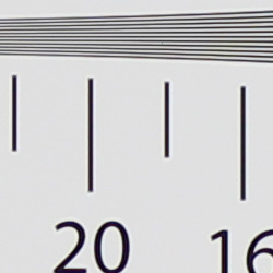 Strong detail to 2,000 lines vertical In-Camera JPEG