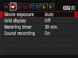 Rebel T2i (EOS 550D) Menus image 21