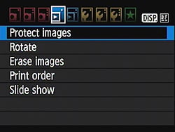Rebel T2i (EOS 550D) Menus image 22