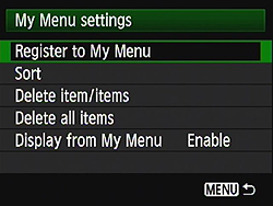 Rebel T2i (EOS 550D) Menus image 28