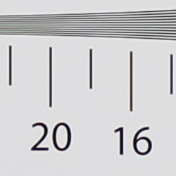 Strong detail to 1,600 lines vertical In-Camera JPEG