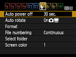 Rebel T3 (EOS 1100D) Menus image 27