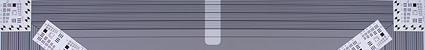 Wide : Less than average barrel distortion; slightly noticeable