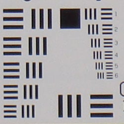 Tele: Sharper at center.
