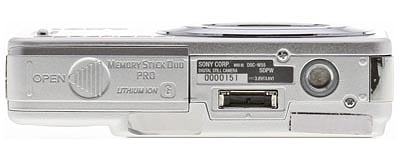 Sony Cyber-shot DSC-W55 Design image 6