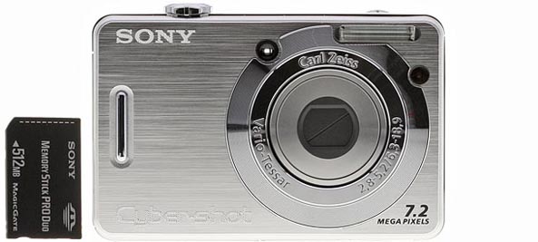 Sony Cyber-shot DSC-W55 Design image 1