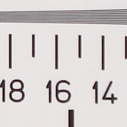 Strong detail to 1,400 lines vertical