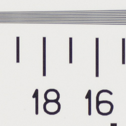 Strong detail to 1,600 lines vertical ACR processed CR2
