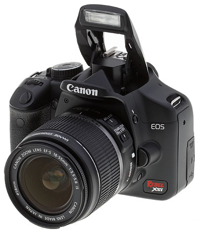XSi (Rebel XSi, Canon 450D) Flash image 1