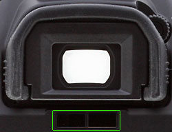 XSi (Rebel XSi, Canon 450D) Viewfinder image 1