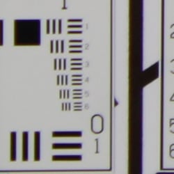 Tele: Slightly soft in the corners (upper left)