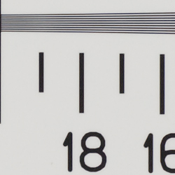 Strong detail to 1,700 lines vertical ACR processed CR2