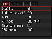 400D Rebel XTi Menus image 16