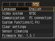 400D Rebel XTi Menus image 24