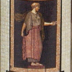 Very good detail in the mosaic pattern, with good definition.