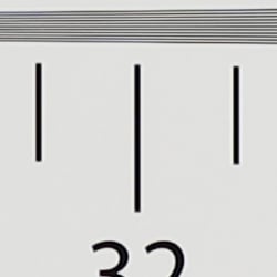 Strong detail to ~3,200 lines vertical In-Camera JPEG