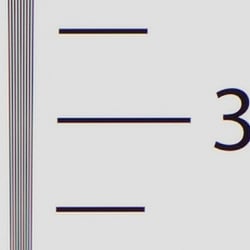 Strong detail to ~3,200 lines horizontal ACR Converted RAW