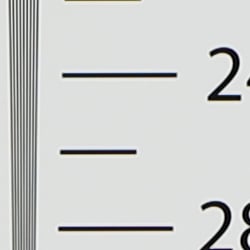 Strong detail to 2,400 lines horizontal In-Camera JPEG