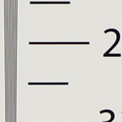 Strong detail to ~2,900 lines horizontal In-Camera JPEG