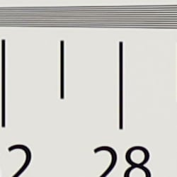 Strong detail to ~2,900 lines vertical In-Camera JPEG
