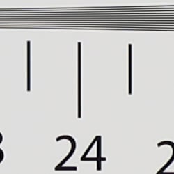 Strong detail to ~2,400 lines vertical In-Camera JPEG