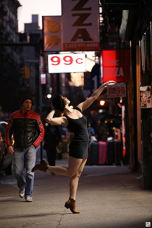 The Canon 6D does a good job capturing movement even in tricky lighting. (Photo by Jordan